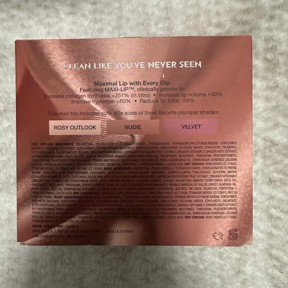 LIMITED EDITION NEW Lawless Dreamy Darlings Forget The Filler Lip Plumping Gloss - Picture 2 of 2